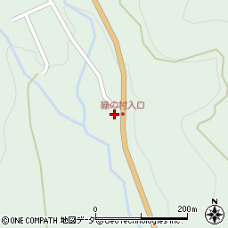 信州白樺高原緑の村管理事務所周辺の地図