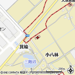 熊谷市役所　春日文化センター周辺の地図