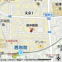 田中皮フ科医院周辺の地図
