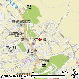 長野県諏訪郡下諏訪町横町周辺の地図