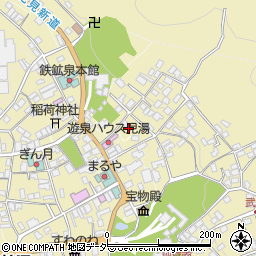 長野県下諏訪町（諏訪郡）横町周辺の地図