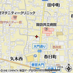 長野県諏訪郡下諏訪町139-4周辺の地図