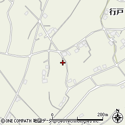 茨城県行方市行戸121周辺の地図