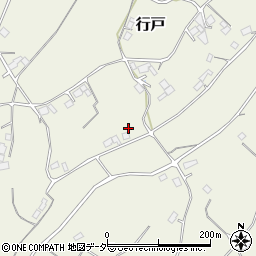 茨城県行方市行戸126-1周辺の地図