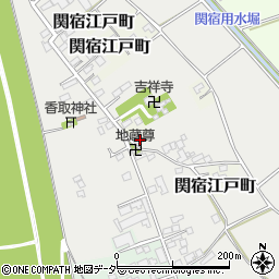 千葉県野田市関宿江戸町766周辺の地図