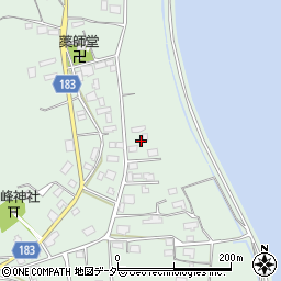 茨城県行方市山田705周辺の地図