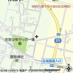 埼玉県幸手市神明内119-1周辺の地図