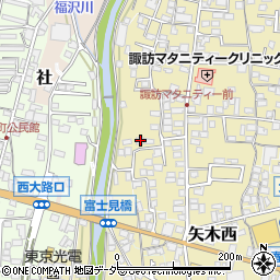 長野県諏訪郡下諏訪町矢木町46周辺の地図