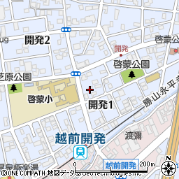 北陸公論社周辺の地図