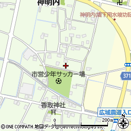 埼玉県幸手市神明内133-2周辺の地図