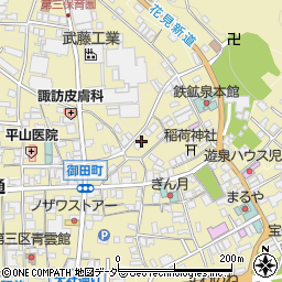 長野県諏訪郡下諏訪町3118-1周辺の地図