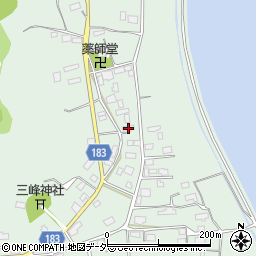 茨城県行方市山田1215周辺の地図