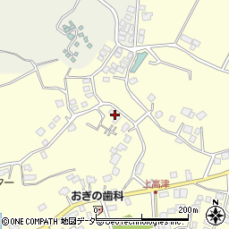 茨城県土浦市上高津1294周辺の地図