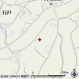 茨城県行方市行戸19周辺の地図