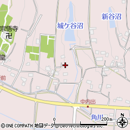 埼玉県東松山市大谷3334-1周辺の地図
