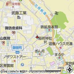 長野県諏訪郡下諏訪町3187周辺の地図