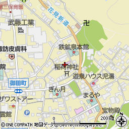 長野県諏訪郡下諏訪町3364周辺の地図