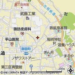 長野県諏訪郡下諏訪町3169周辺の地図