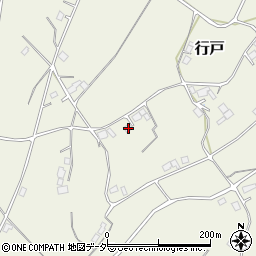 茨城県行方市行戸125周辺の地図
