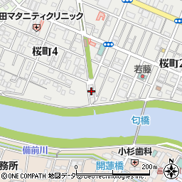 桜川ポンプ場周辺の地図