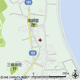 茨城県行方市山田1214周辺の地図