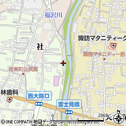 長野県諏訪郡下諏訪町社東町6702周辺の地図