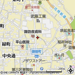 長野県諏訪郡下諏訪町3161-2周辺の地図