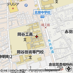 長野県立岡谷工業高等学校周辺の地図