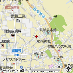 長野県諏訪郡下諏訪町湯田仲町3186周辺の地図