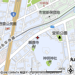 丸山製材周辺の地図