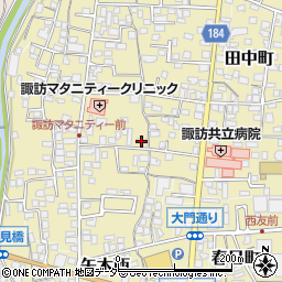 長野県諏訪郡下諏訪町矢木町106周辺の地図