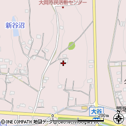 埼玉県東松山市大谷3398-1周辺の地図