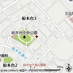 埼玉県熊谷市船木台周辺の地図