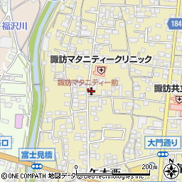 長野県諏訪郡下諏訪町矢木町99周辺の地図