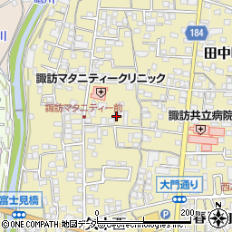 長野県諏訪郡下諏訪町107周辺の地図