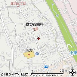 長野銀行岡谷北支店周辺の地図