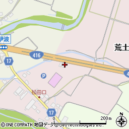 福井県勝山市荒土町松田22周辺の地図