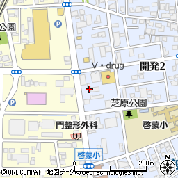 福井県福井市開発2丁目121周辺の地図