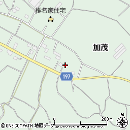 茨城県かすみがうら市加茂4142周辺の地図