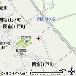 千葉県野田市関宿江戸町778周辺の地図