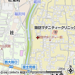 長野県諏訪郡下諏訪町64周辺の地図