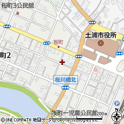 【リニューアルOPEN】完全個室×焼肉 ええじゃないか 土浦駅前店周辺の地図