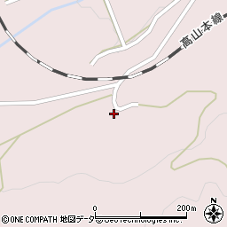 岐阜県高山市一之宮町洞上4371周辺の地図