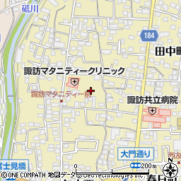 長野県諏訪郡下諏訪町矢木町109周辺の地図