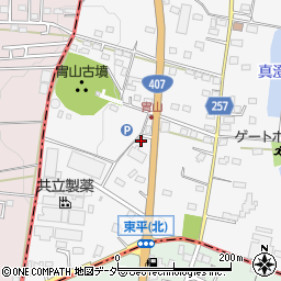 埼玉県熊谷市冑山112周辺の地図
