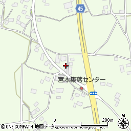 茨城県つくば市上河原崎1周辺の地図