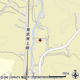 埼玉県比企郡小川町靭負839周辺の地図
