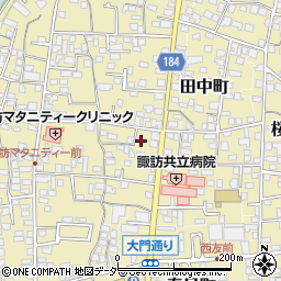長野県諏訪郡下諏訪町矢木町144周辺の地図