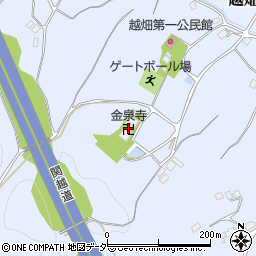 金泉寺周辺の地図