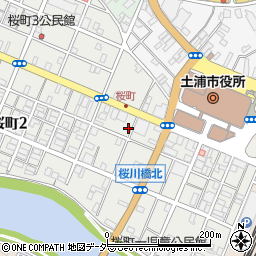 大平桜町ビル周辺の地図